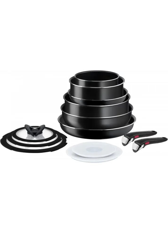 Набор посуды со съемной рукояткой L1539843 Ingenio Easy Cook & Clean 13 пр. Tefal (360426611)