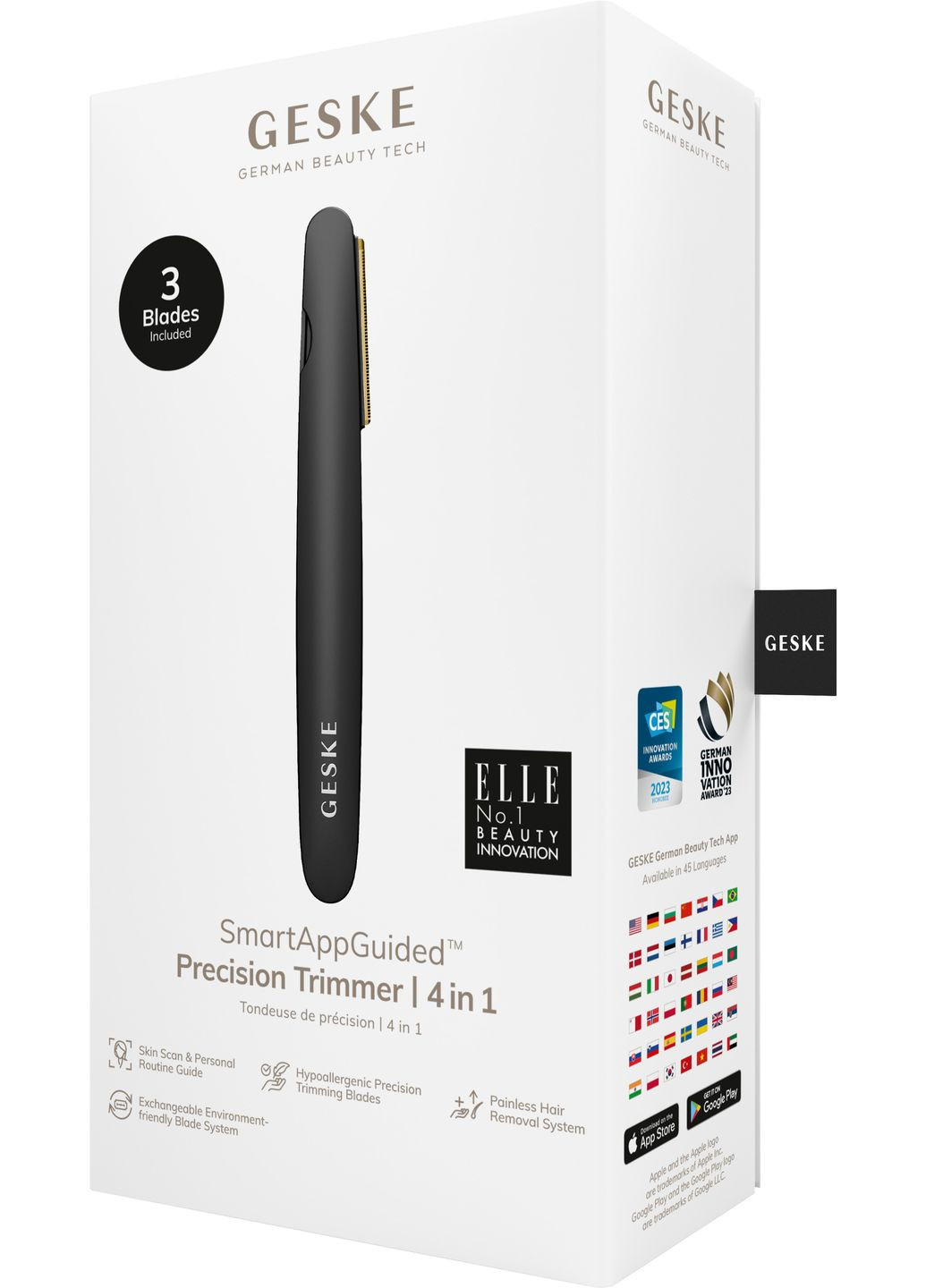 Триммер Precision Trimmer 4в1 gray GESKE (341526217)