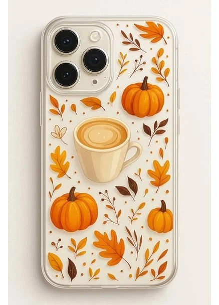 Чехол Clear Case iPhone 13 Pro (autumn/pumkins) No Brand (383727460)