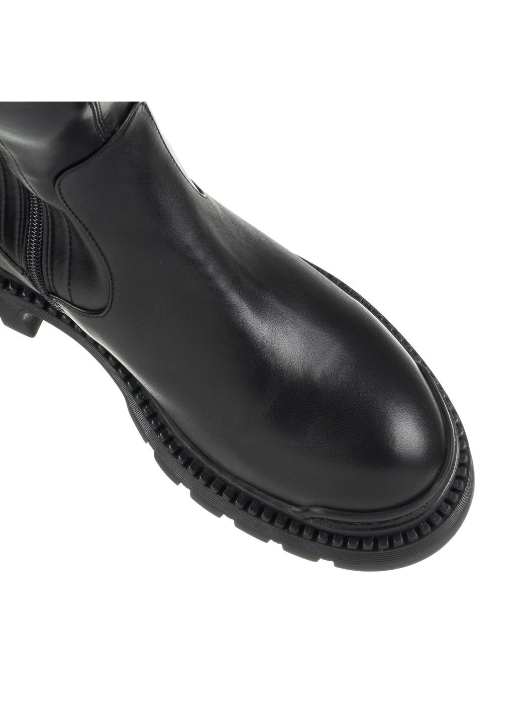 Черные осенние ботфорты (464бz) Marigo