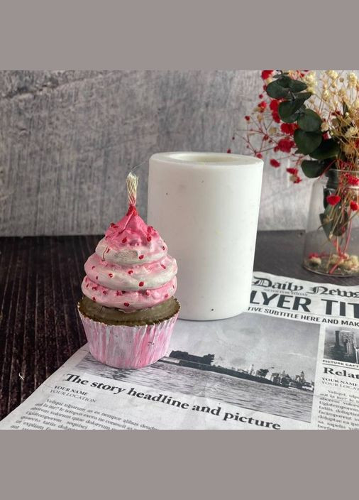 Форма для свечей - Праздничный кекс 5Candles (322244393)