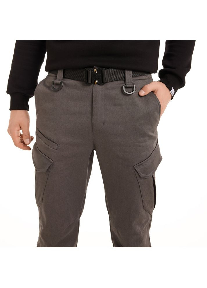 Штани-карго trousers Tactical ЗИМА Темно-сірий Pobedov (364864163)