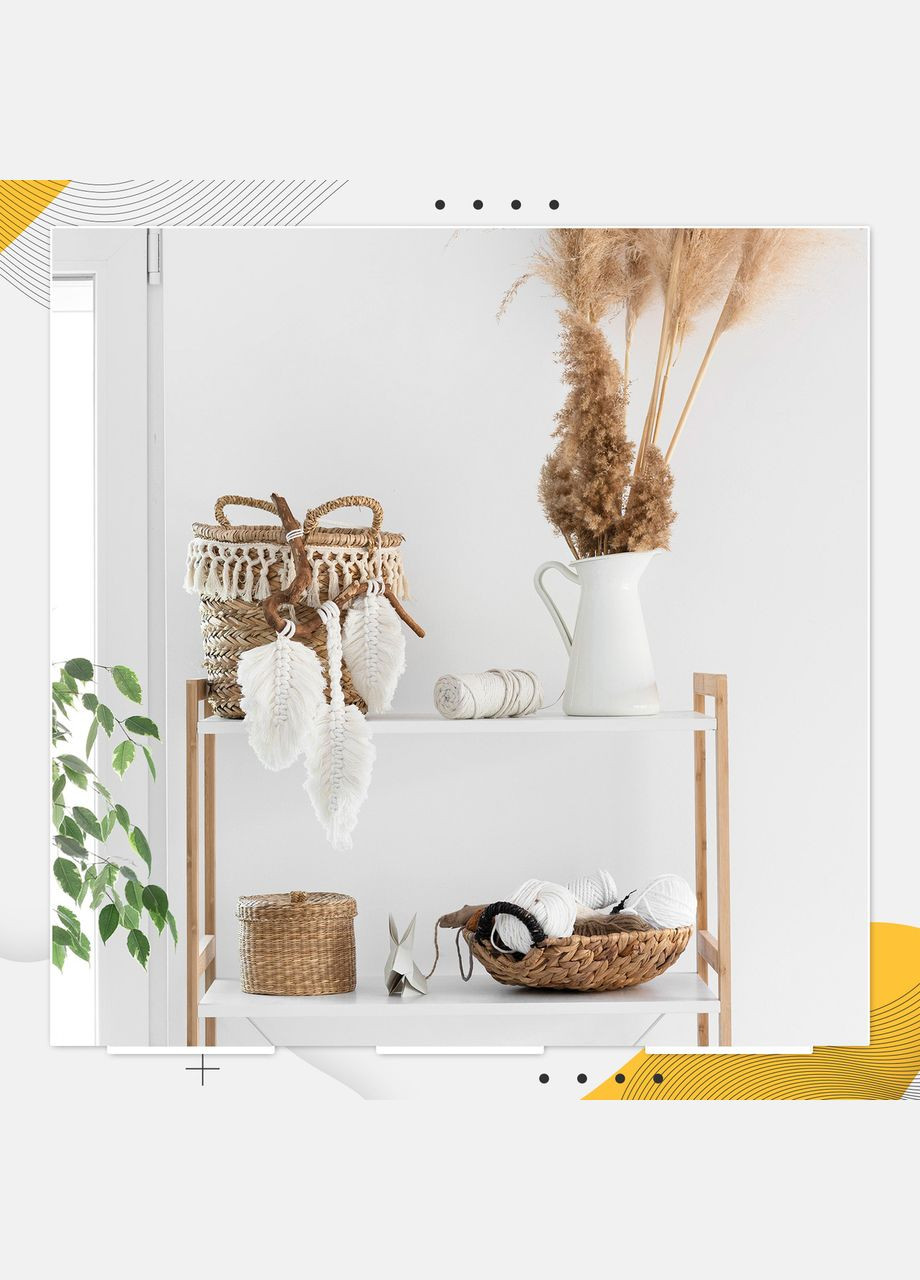 Пластиковий кутовий 2d фотофон, 40x40см - №62222 PolyPlast (354378990)