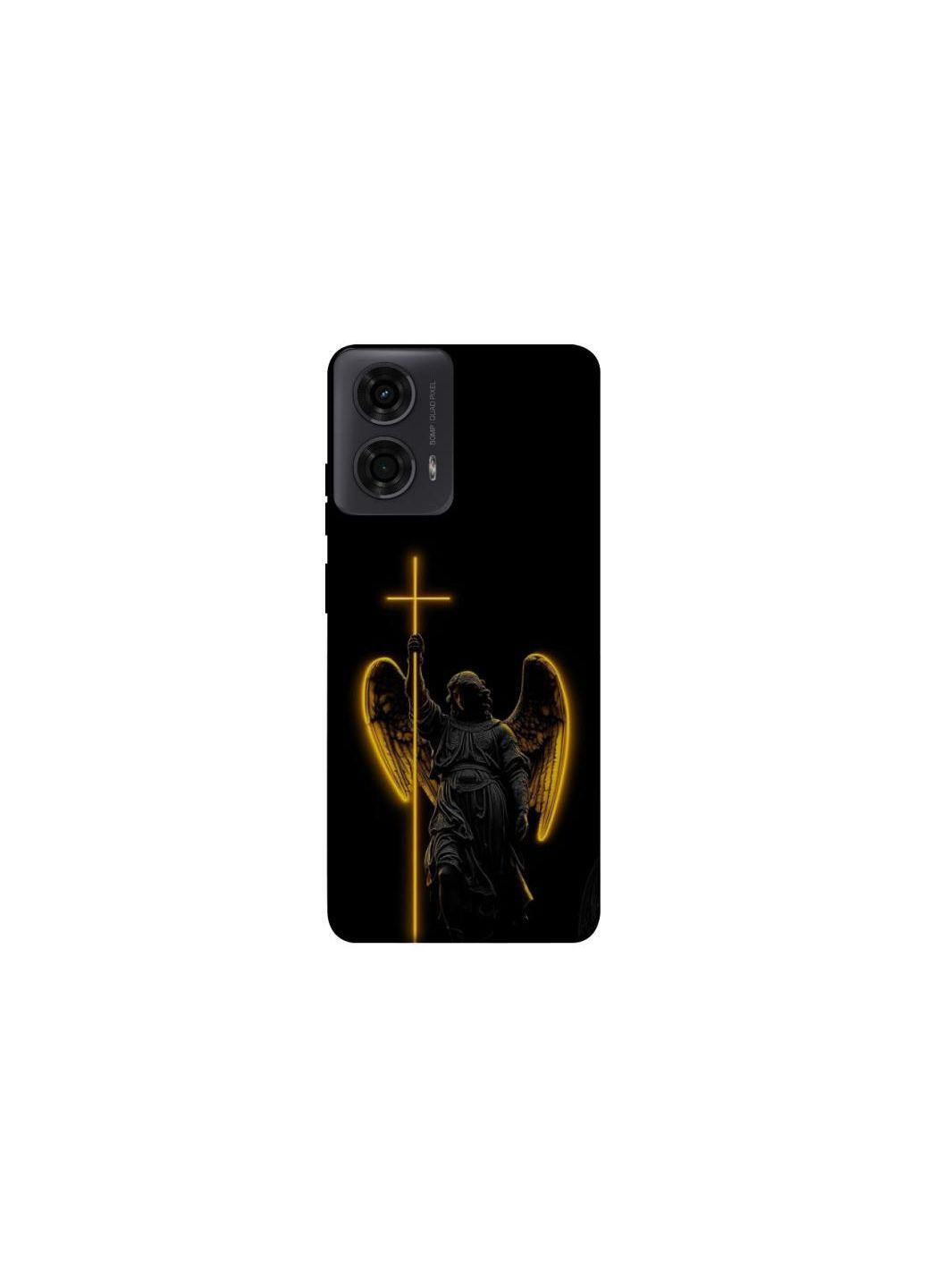 Чехол на Motorola Moto G04 Angel of Faith Frontalka (354182963)