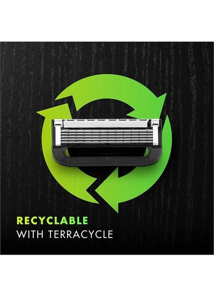 Картриджи сменные для бритья (лезвия кассеты) мужские 12 (6+6) шт Gillette Labs (365824362)