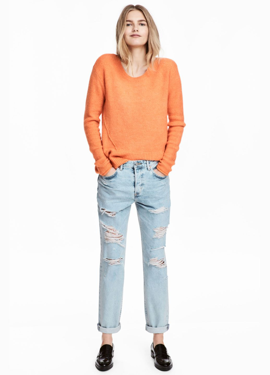 Джинси літо,світло-блакитний, H&M - (346514795)