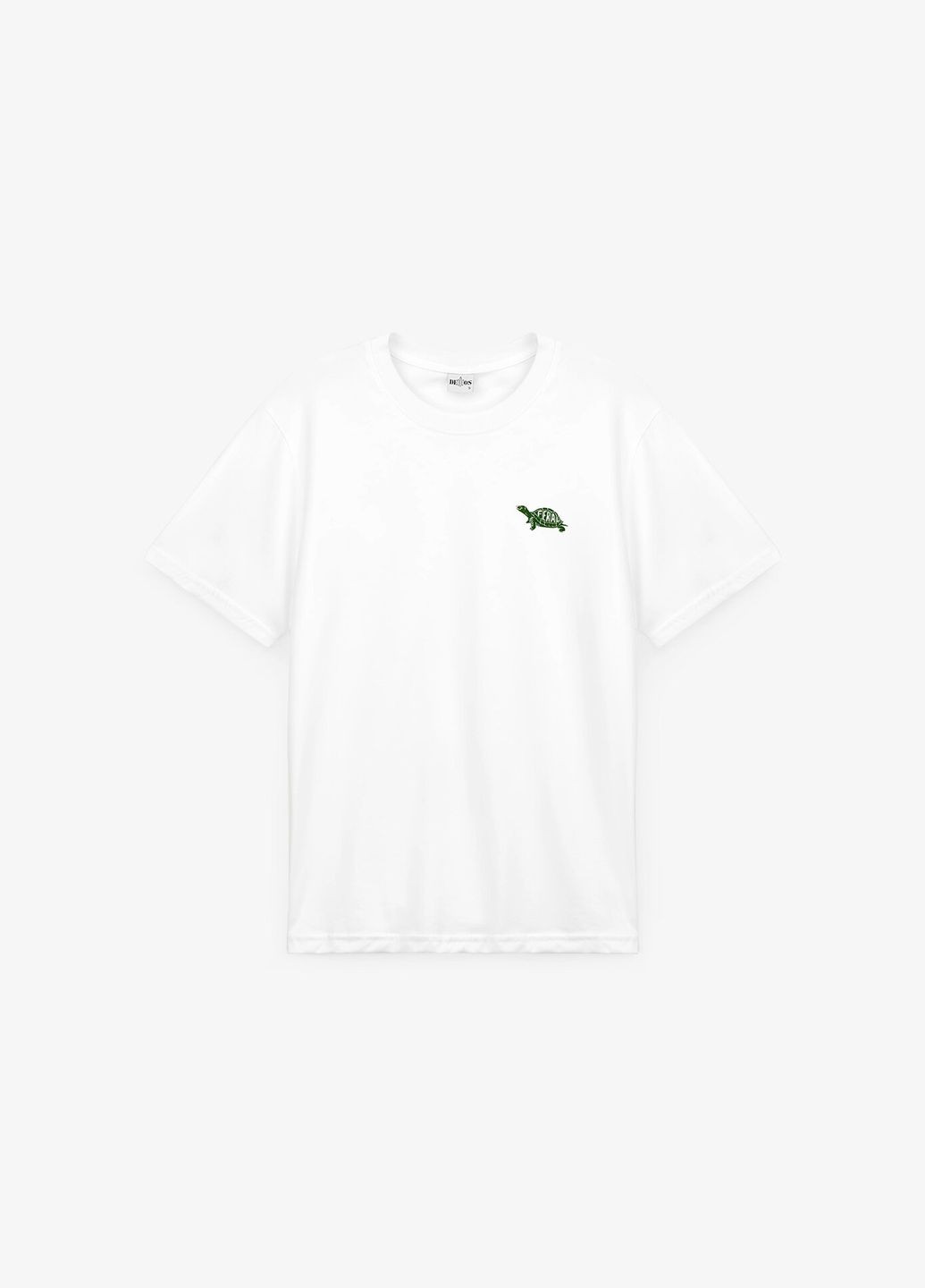 Белая футболка с принтом мужская 4033sp белый shop (2000990989352) Demos