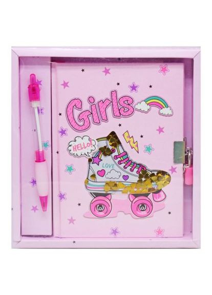 Набір з блокнотом на замочку "Привіт дівчата" Malevaro (369729299)