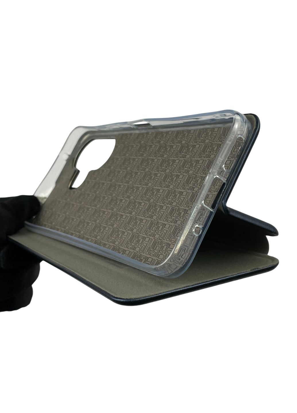 Чохол-книжка для POCO M6 з підставкою на сяомі поко м6 темно-синя gd1 Xiaomi (366020629)