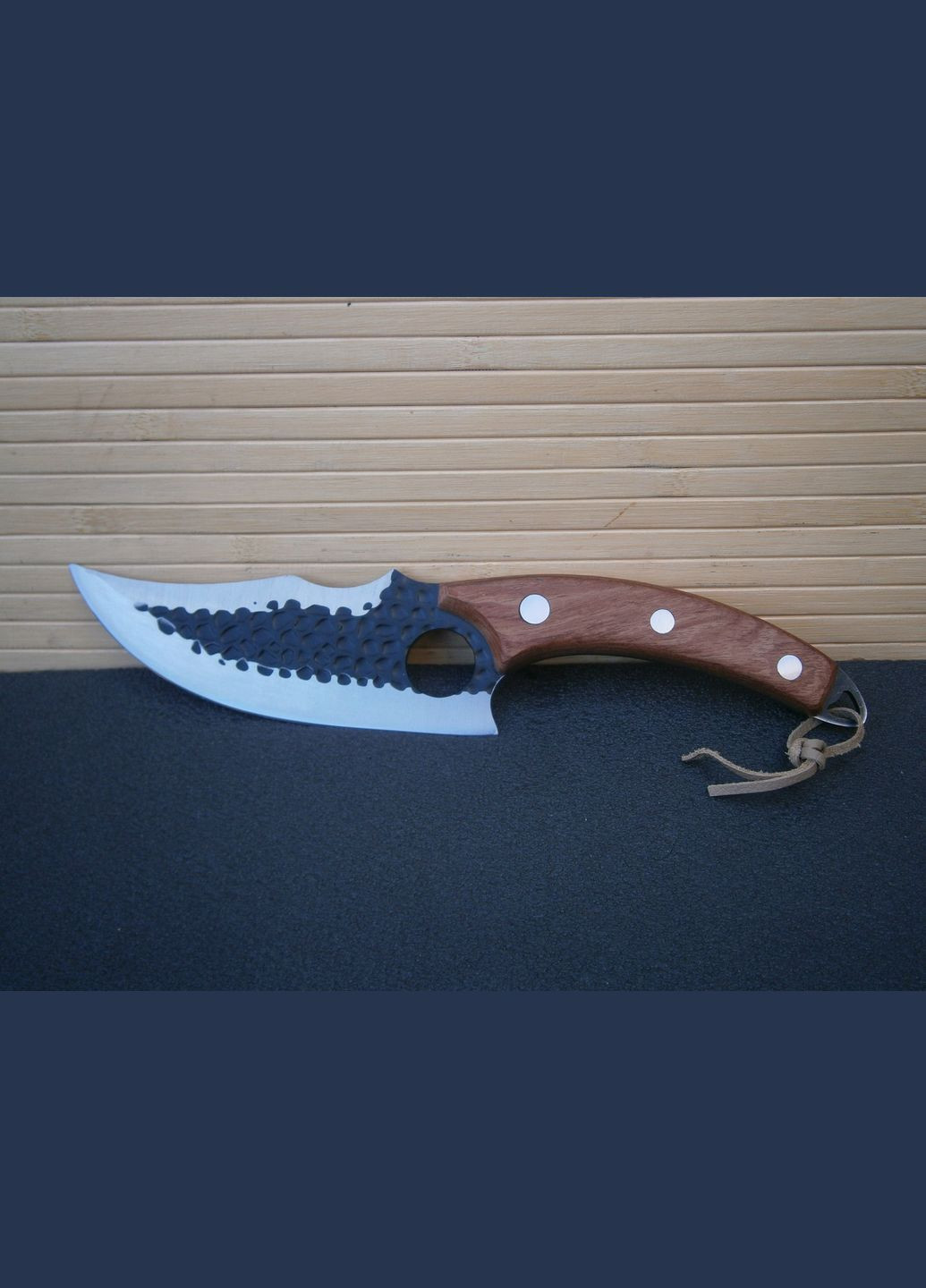 Ніж кухонний кухарський Sakuri Шеф RT-6 фултанг 27 см No Brand (302391775)