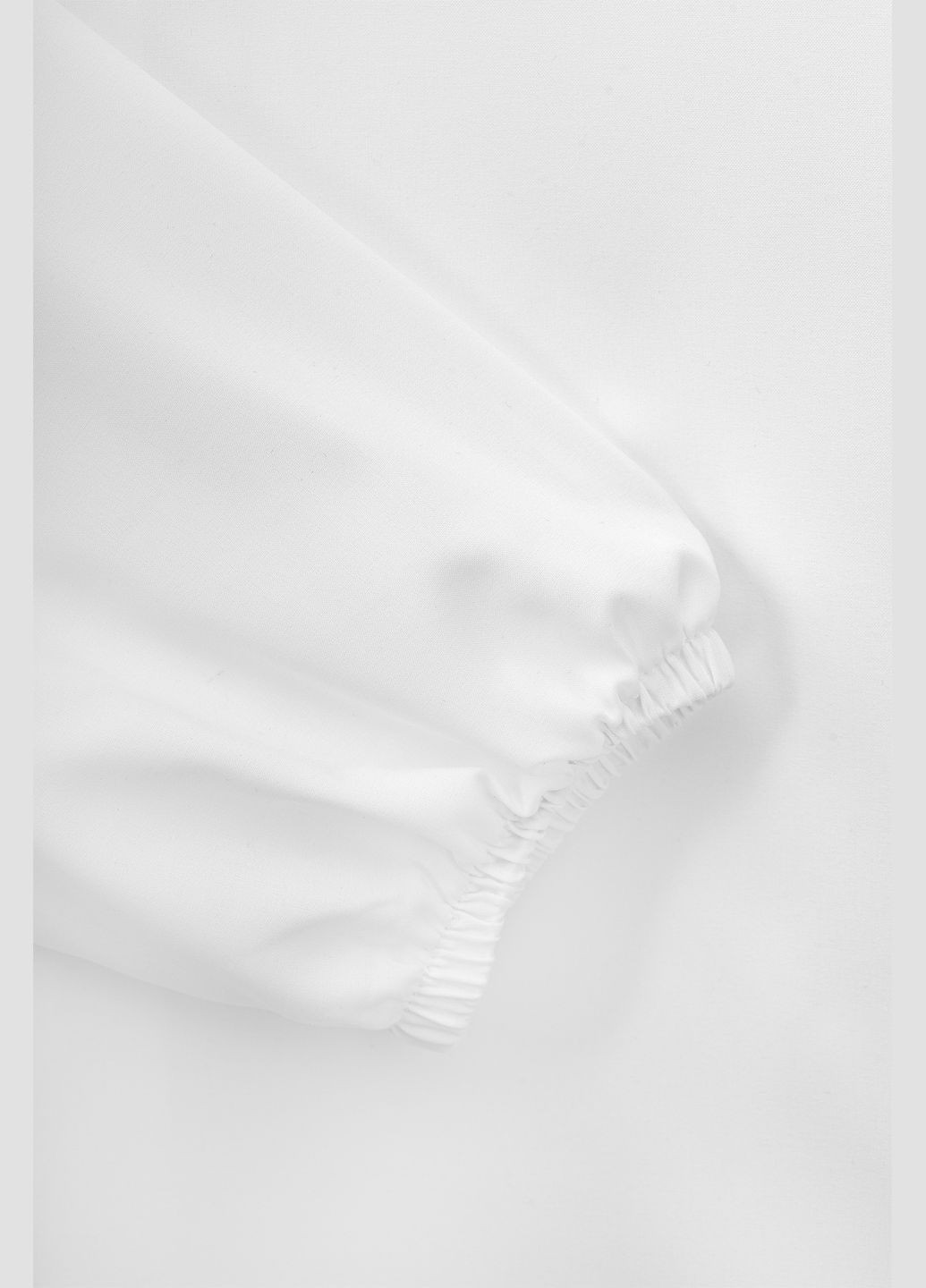 Белая однотонная блузка MyChance демисезонная