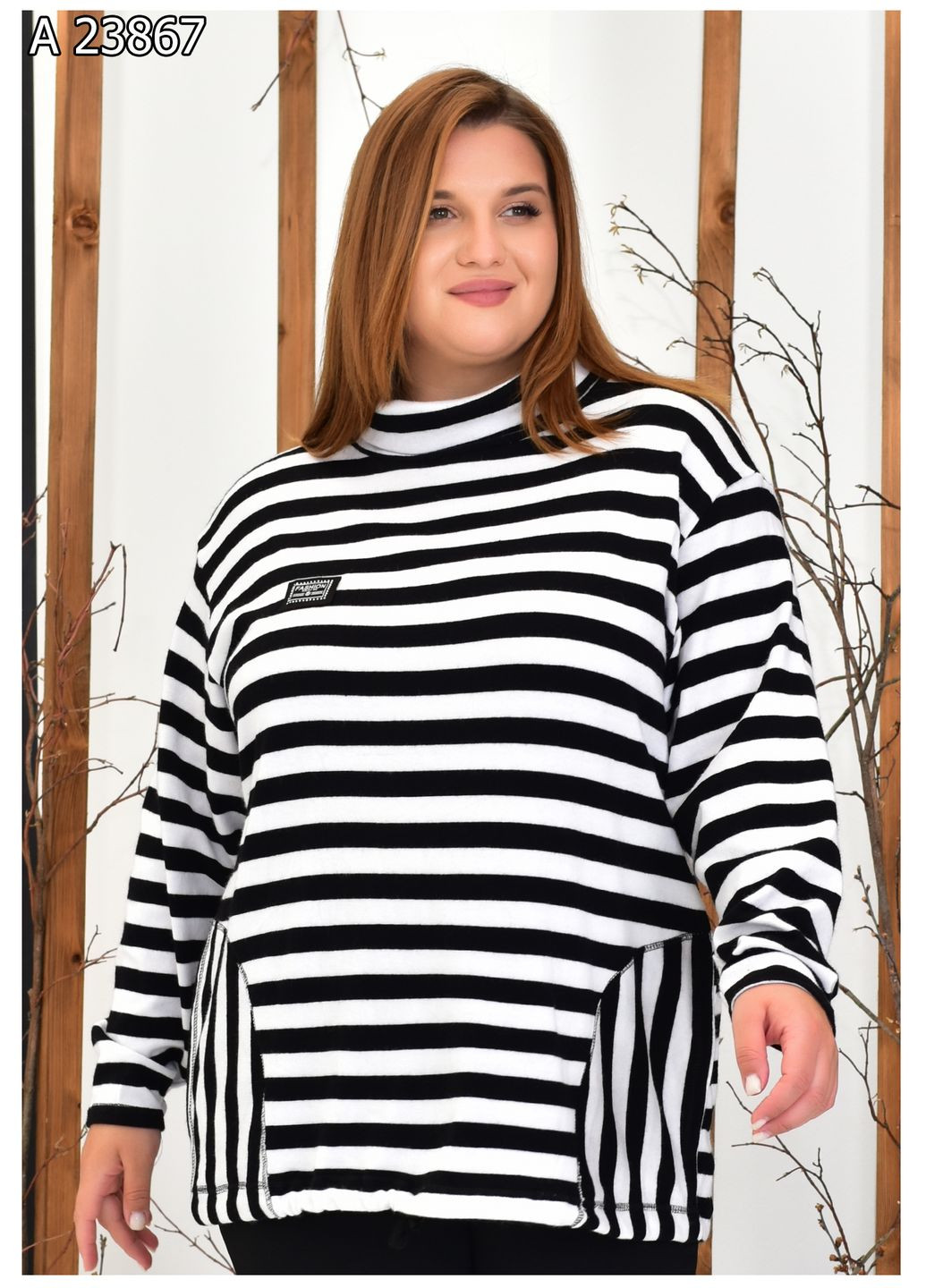 Женская туника большого размера SK (360879032)