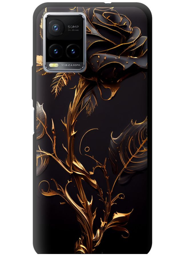 TPU чохол 'Троянда 3' для Endorphone Vivo Y33s (267499690)