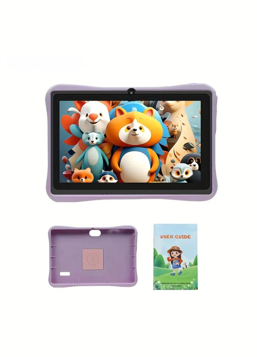 Детский планшет ITMEPC 4ГБ + 32ГБ и защитный чехол с подставкой Фиолетовый No Brand (337990448)
