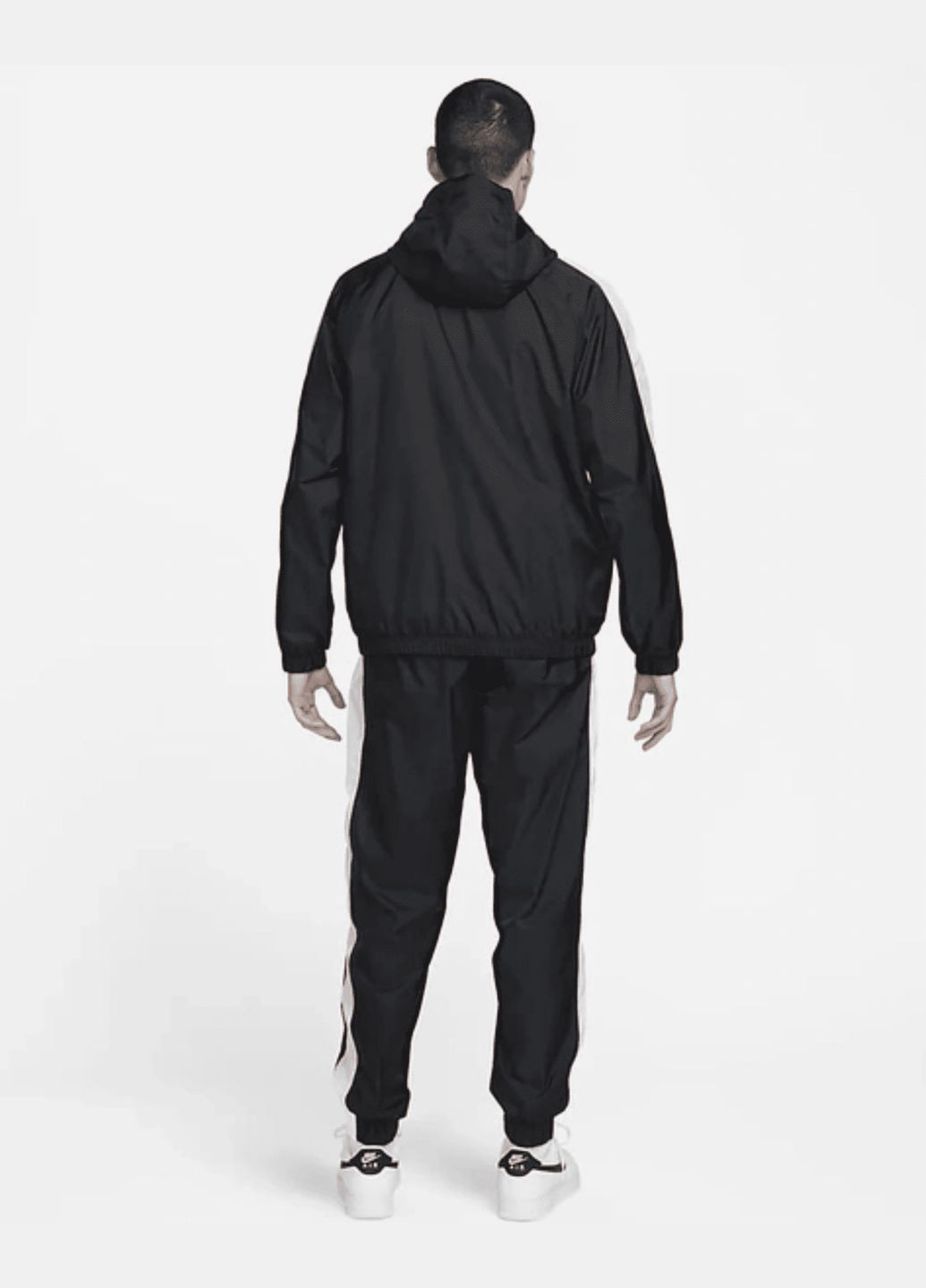 Спортивный костюм мужской M Nk Club Wvn Hd Trk uit BV3025-013 черный Nike (280438328)