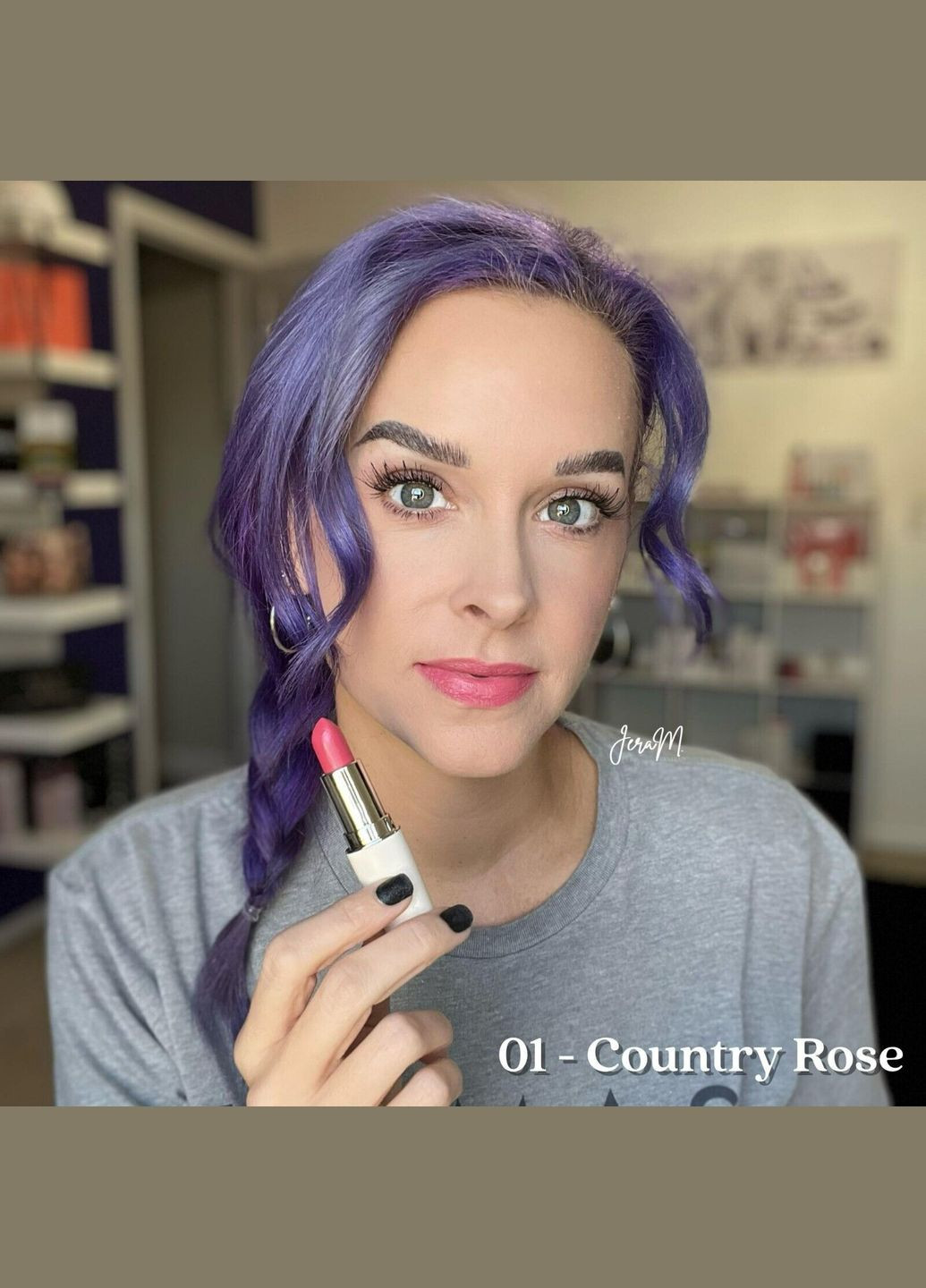 Кремовая помада для губ 01 Country Rose 4 г Farmasi (295439989)