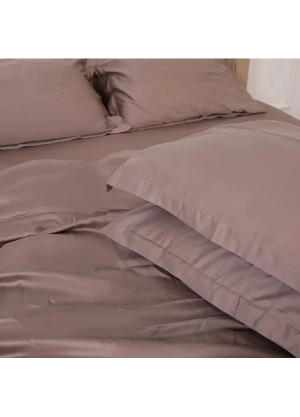 Постільна білизна Tencel №08 Beige 175х210 (2200009637148) Mirson Tencel 08 Beige 175х210 двоспальний (379099045)