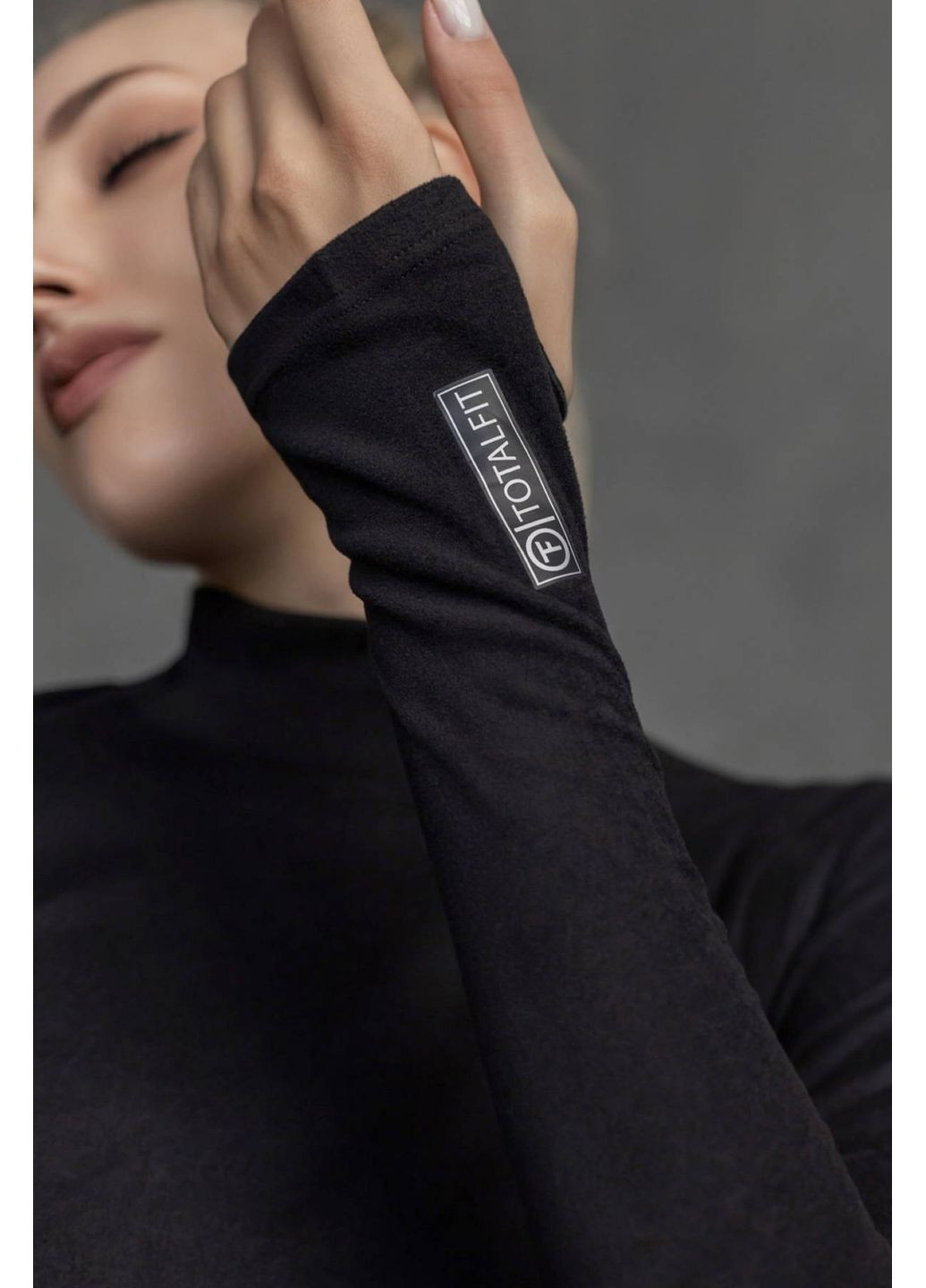 Термогольф с начесом TOTALFIT MAX-HEAT TWR7-WZ10 black (365551352)