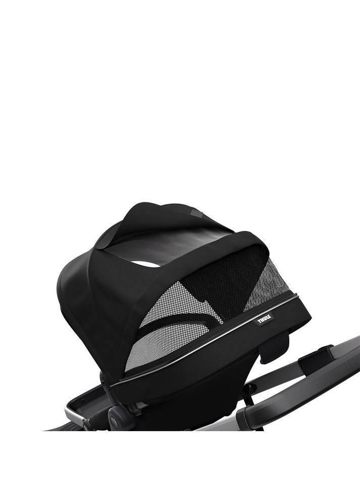 Детская коляска с люлькой Sleek Midnight Black TH 11000007 Thule (316613502)