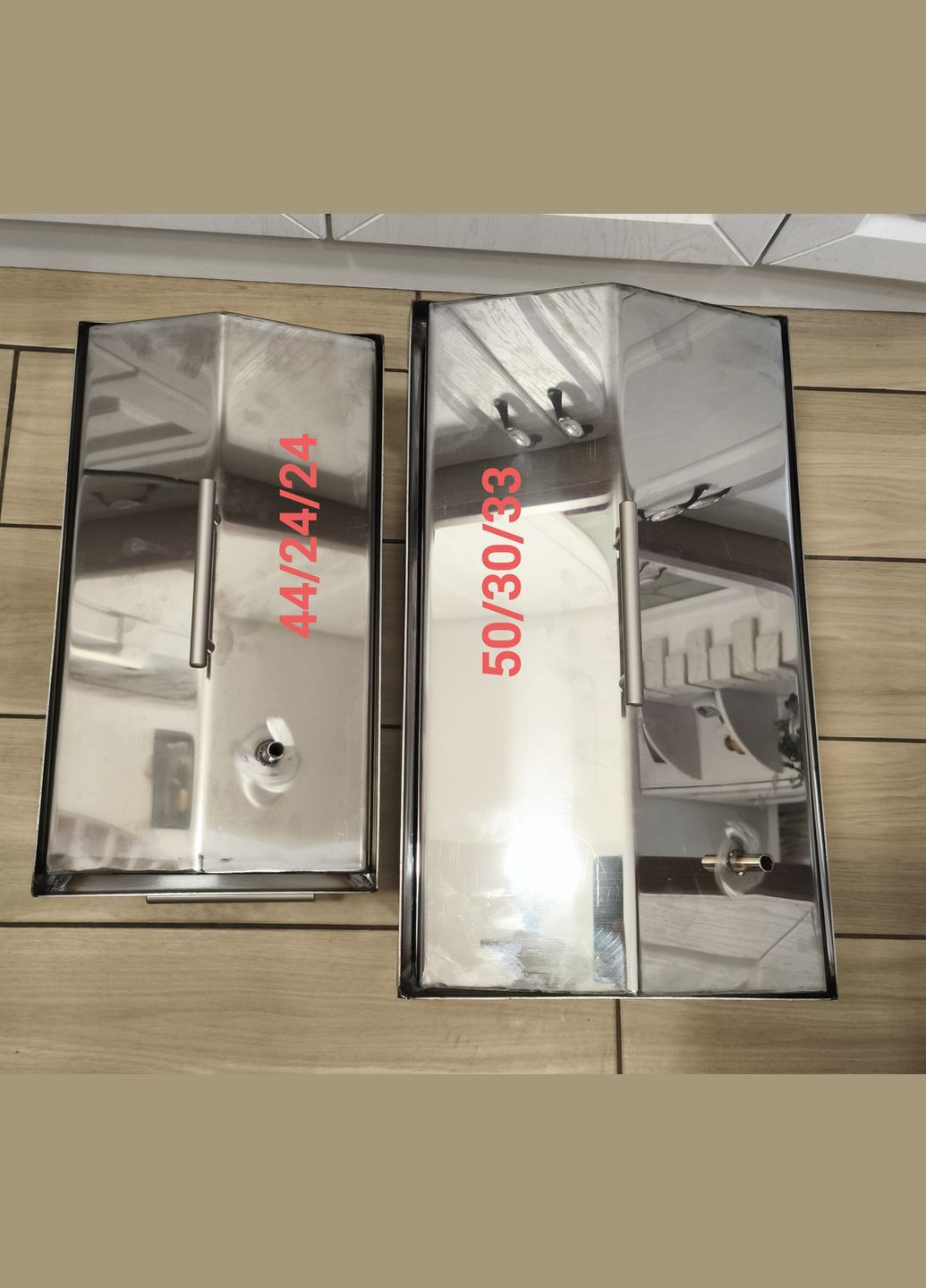 Коптильня гарячого копчення з нержавійки 1,5 мм 50/30/33см. Коптильня з гідрозатвором для дому No Brand (319663961)