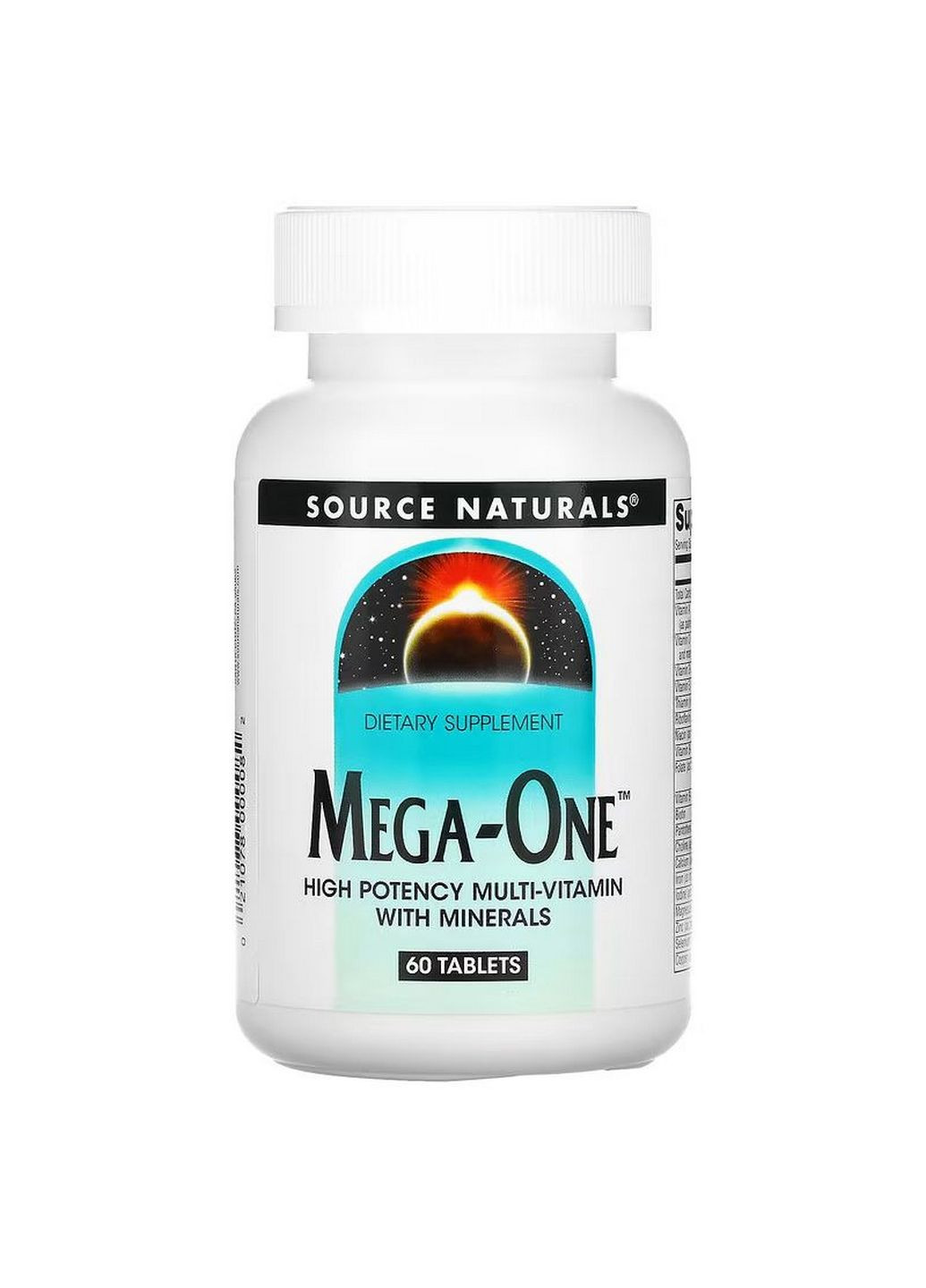 Вітаміни та мінерали Mega-One, 60 таблеток Source Naturals (315871784)