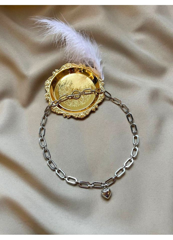 Большая цепь с сердцем 4818 LeBijou (368559232)