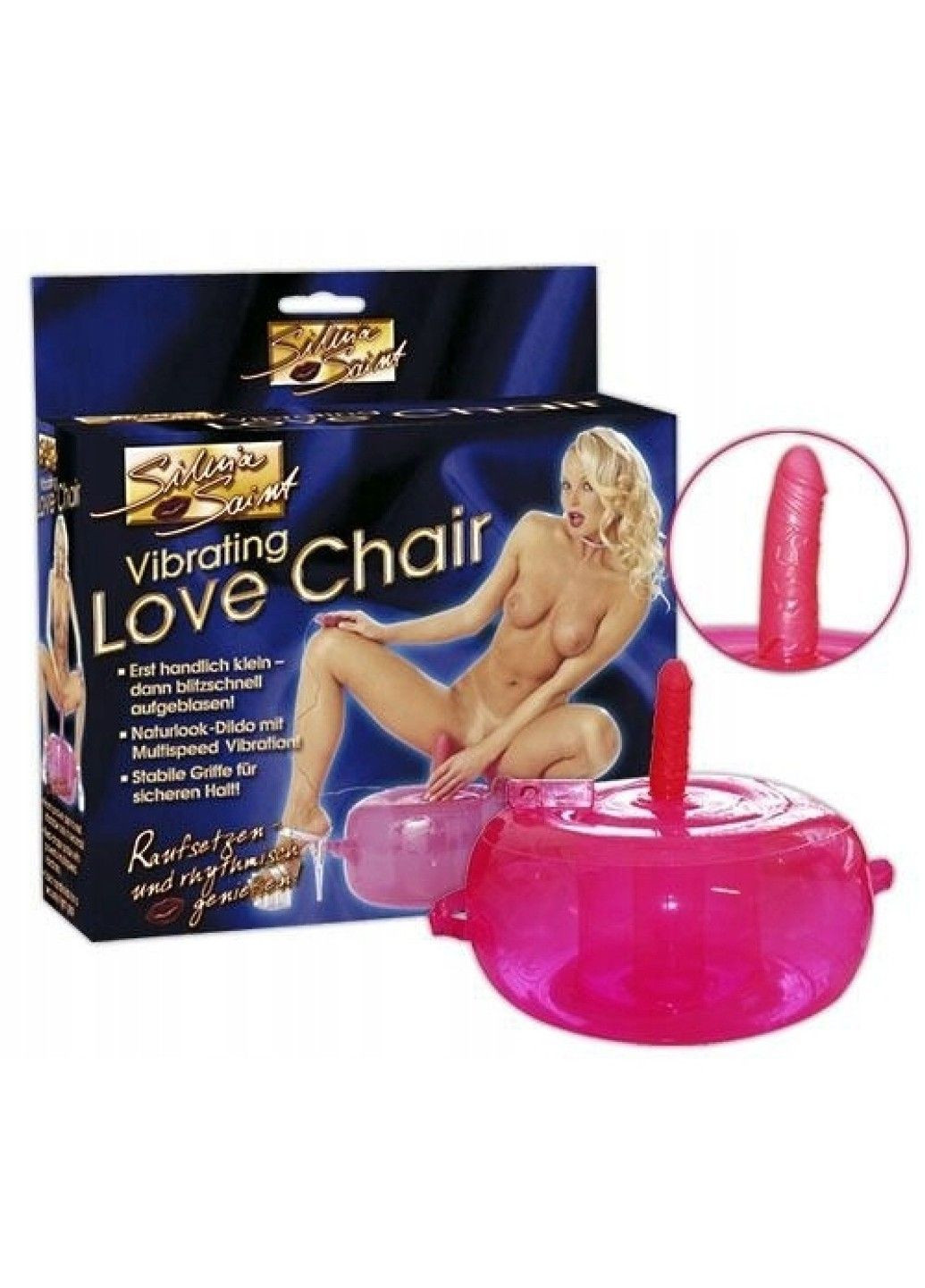 Надувная секс-подушка, со встроенным вибратором S.S.Love Chair You2Toys (289355406)
