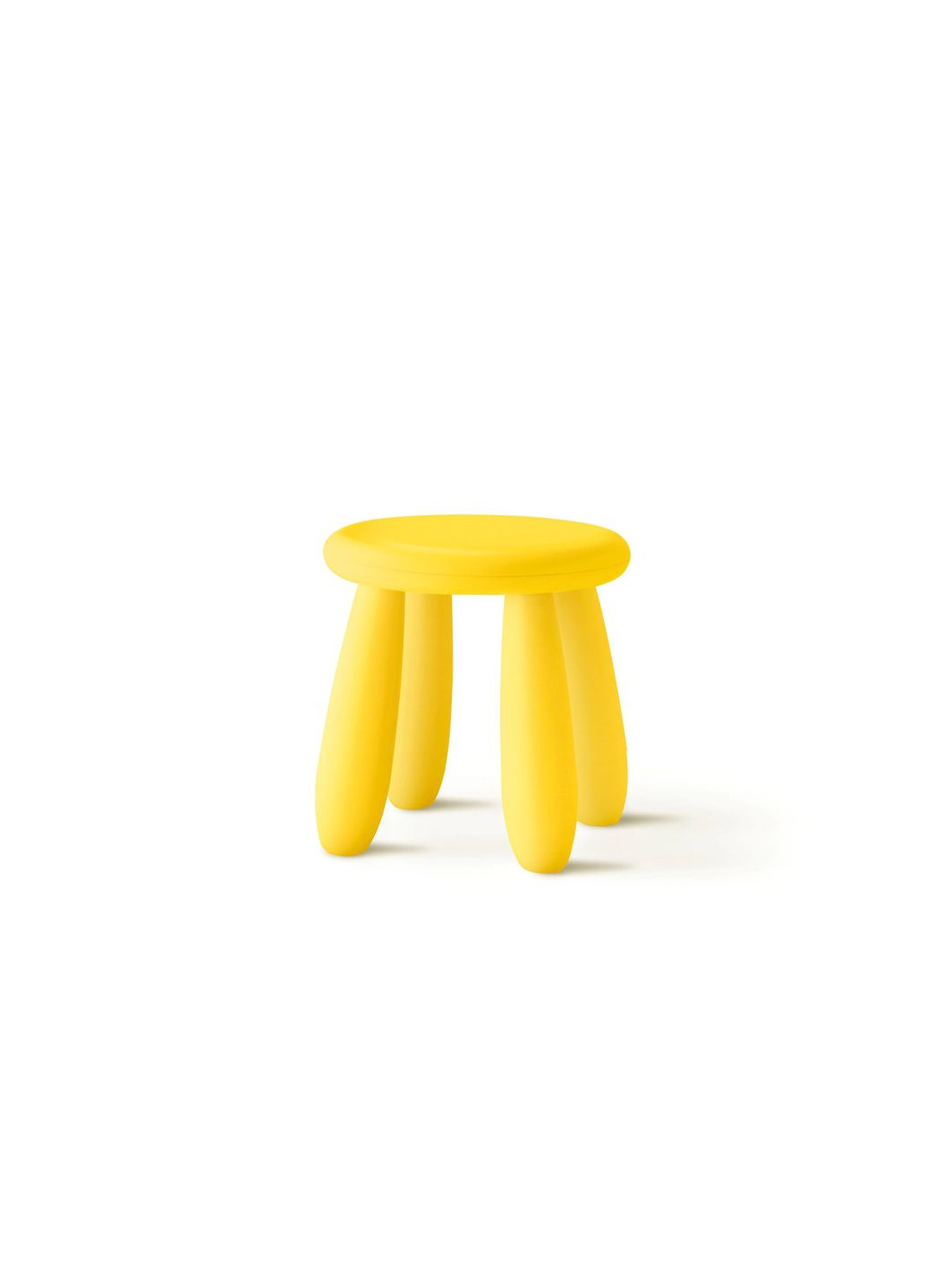 Табурет дитячий для дому/вулиці жовтий IKEA (272149868)