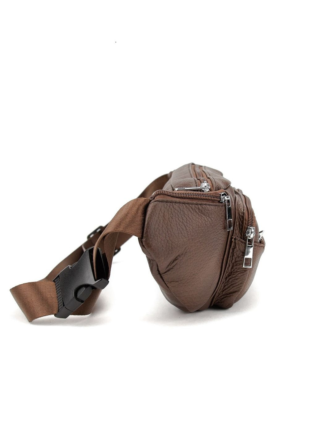 Чоловіча зручна сумка на пояс бананка через плече з натуральної шкіри флотар RoyalBag M56-2030 (338889877)