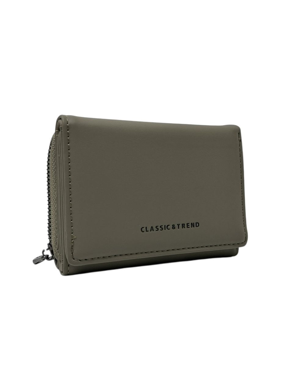 Жіночий гаманець з еко-шкіри 819 хакі 11 x 8 x 3,5 Balisa (369157582)