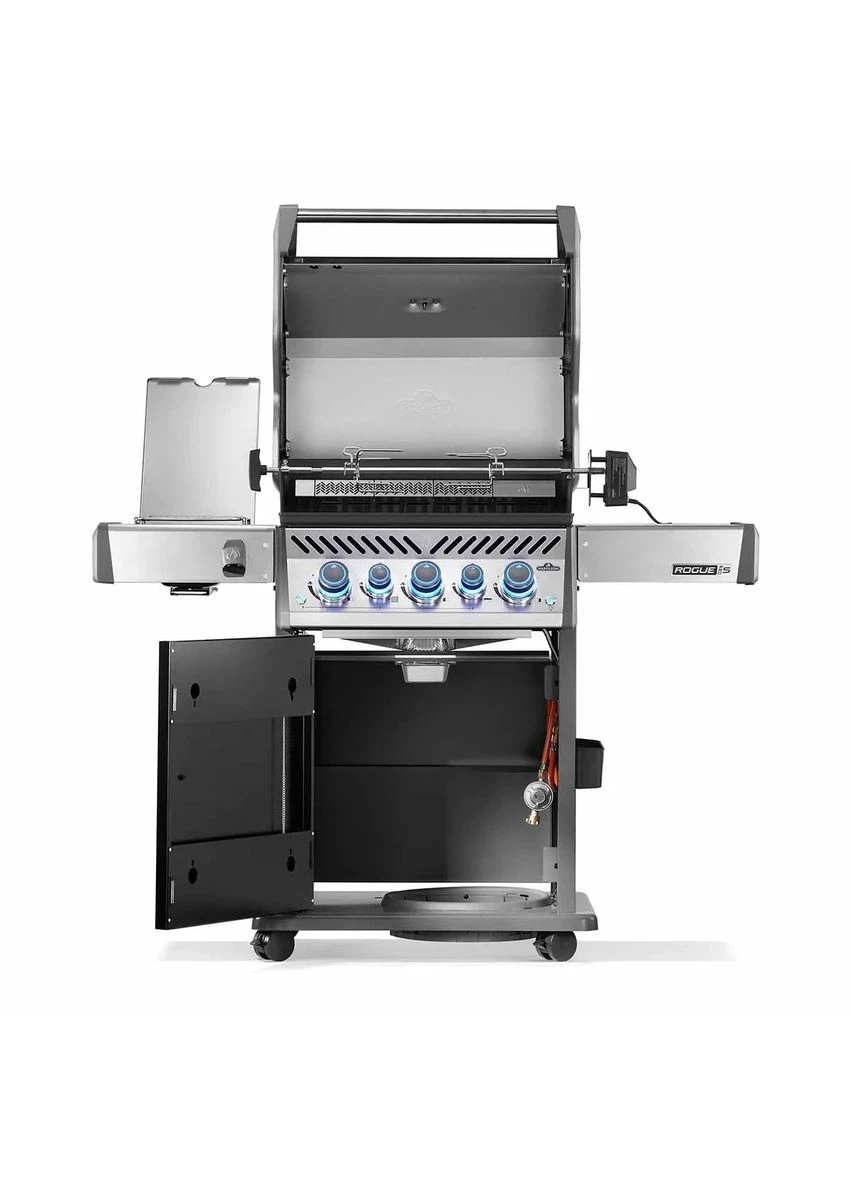 Газовий гриль Rogue PRO-S 425 RSIB з бічним пальником Sizzle Zone і вертілем RPS425RSIBPK-2-UA-R Код: 012819 Napoleon (367089336)
