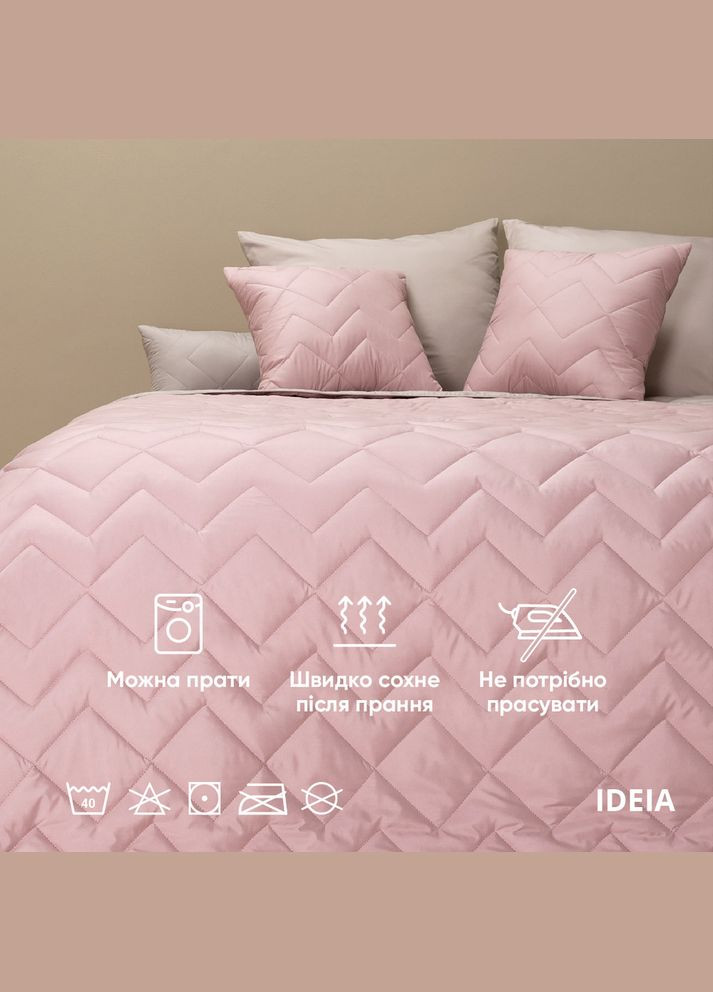 Покрывало на кровать, диван 240х260 см, стеганое, двустороннее, качественная стежка, микрофибра IDEIA (302975678)