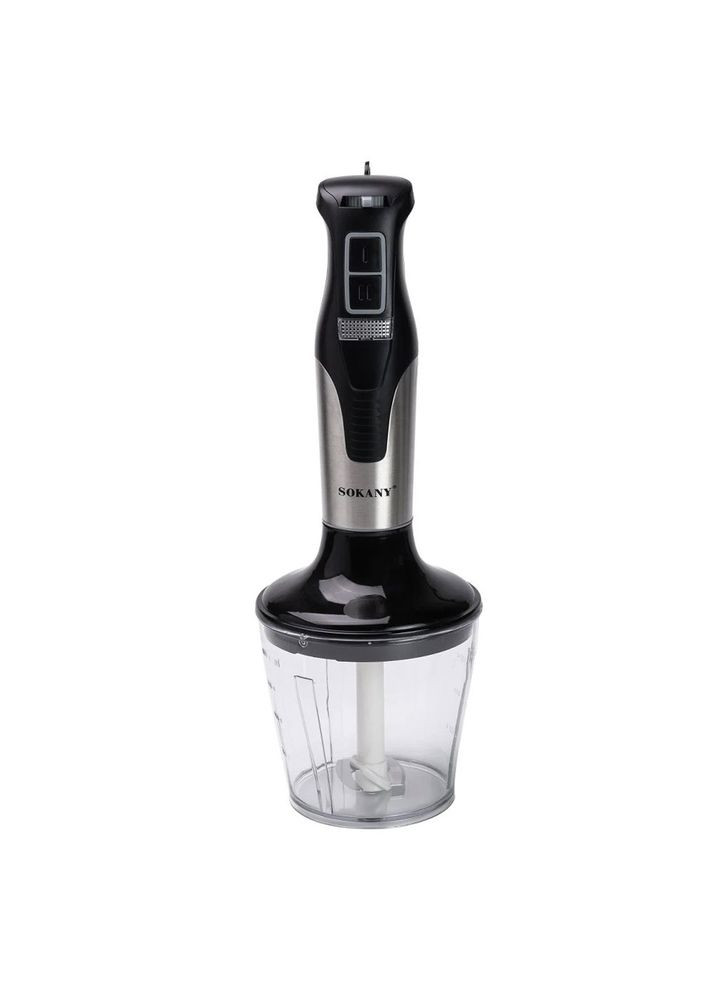 Погружный блендер 4в1, 1000 Вт, 800 мл, SK-758-4 / Многофункциональный блендер измельчитель Sokany (366979324)