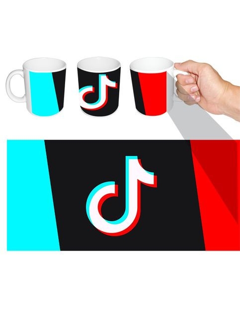 Чашка белая болгер Тик Ток (z0303) No Brand (327006808)