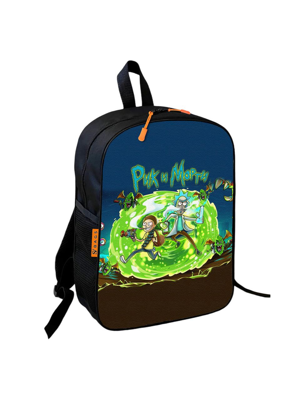 Рюкзак школьный детский 36х27см Рик и Морти "Rick and Morty" для мальчика (0850) No Brand (307810067)