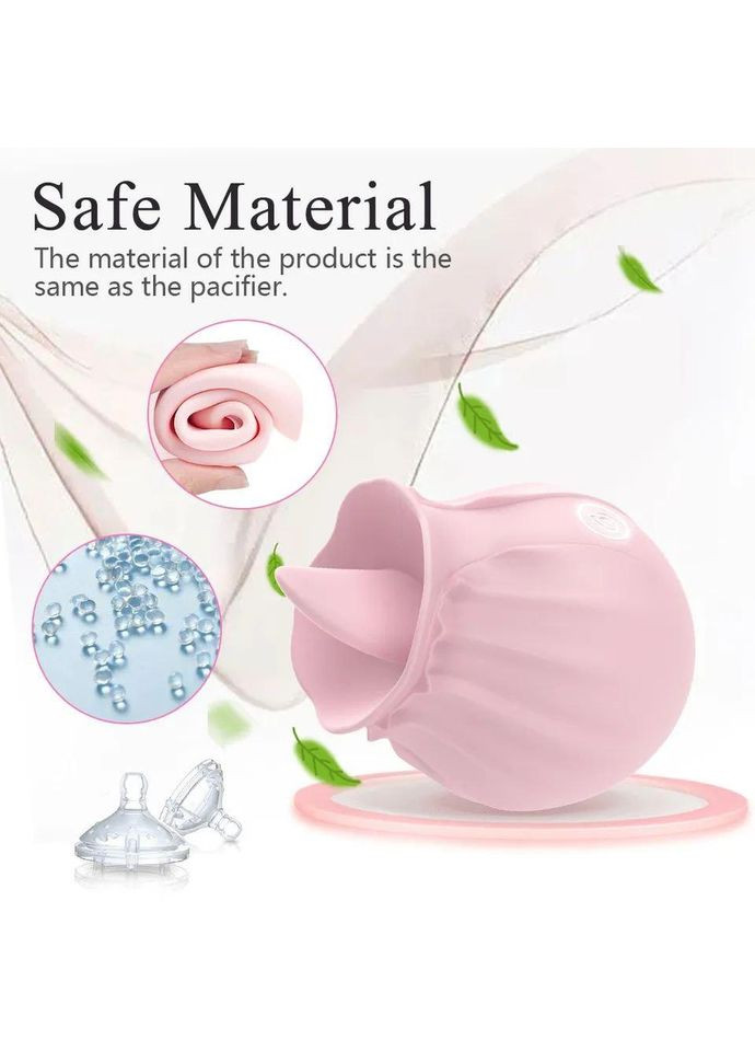 Вібратор язик кліторальний, віброязик вібро язичок, інтимна іграшка Rose tongue Ares (371392405)