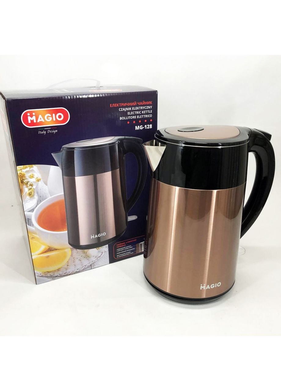 Електрочайник-термос MG-128 1.8 л 1850 Вт Magio (361667171)