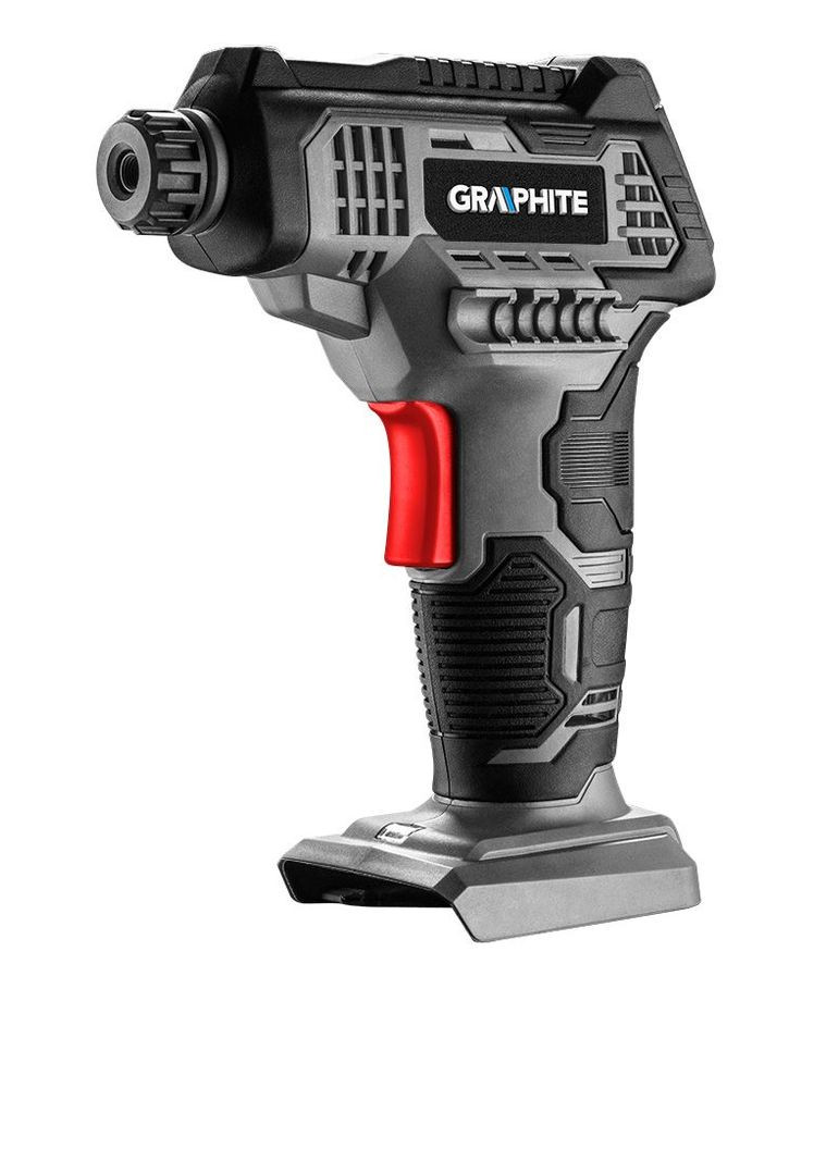 Компресор автомобільний акумуляторний Energy+ 18В 7бар 0.73кг без АКБ та ЗП Graphite (330030394)