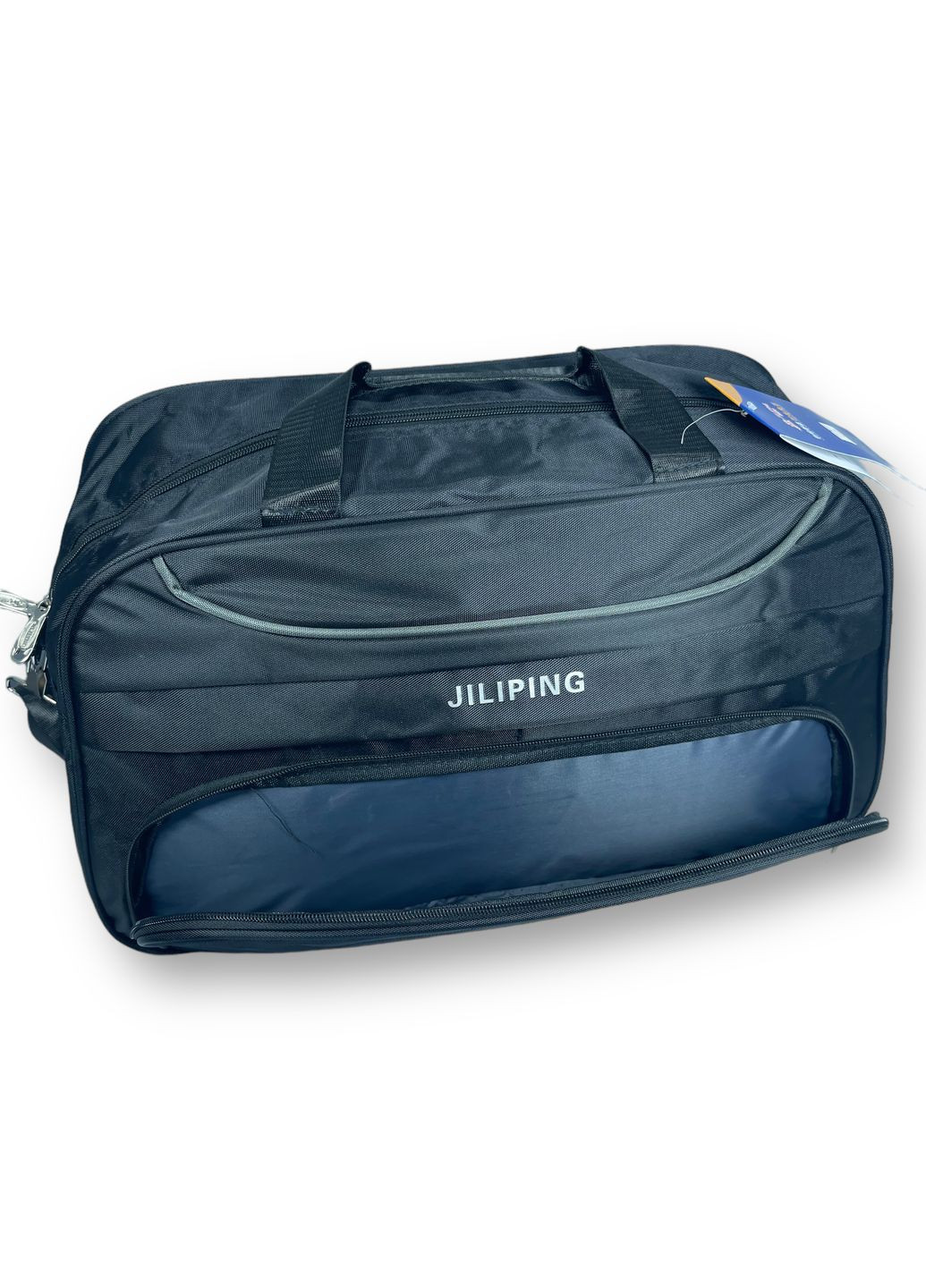 Дорожня сумка 30 л Jiliping 1 відділення 1 приховане відділення розмір: 28*50*22 см чорна Jilipng (285814808)