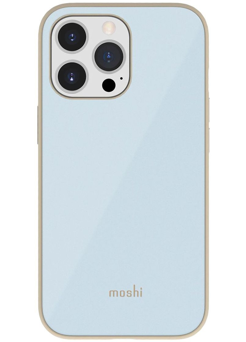 Чохол-накладка iGlaze Slim Hardshell Case Adriatic Blue для iPhone 13 Pro Moshi (302652065)