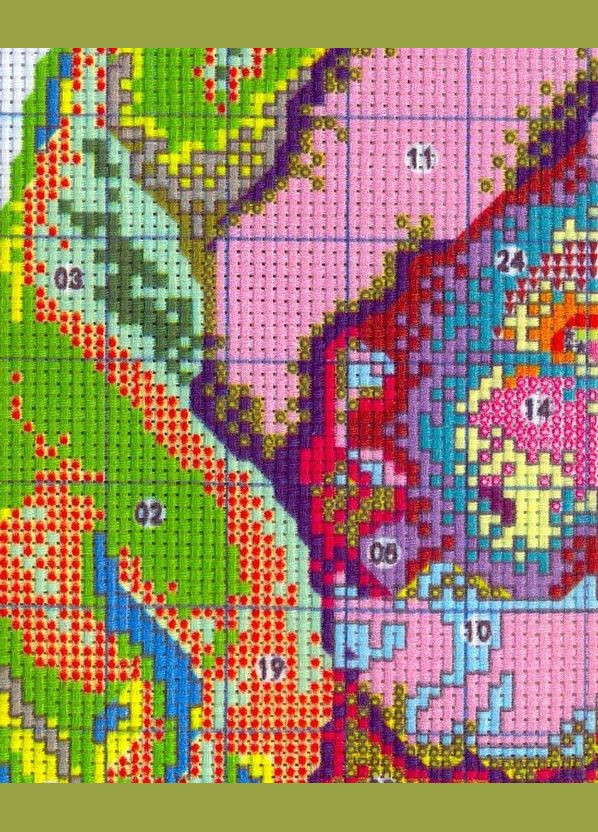 Набір для вишивання хрестиком по нанесеному на канву схемі "Santa Claus 5". AIDA 14CT printed, 31*41 см Joy Sunday (313614184)