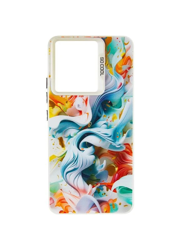 Чехол накладка для Xiaomi Redmi Note 14 4G TPU+PC Противоударный Euphoria No Brand (403000797)