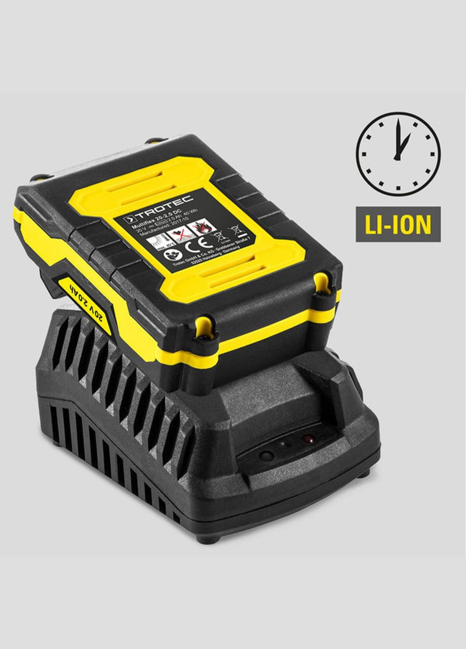 Дрель-шуруповерт аккумуляторная ударная PHDS 11-20V + кейс (4410000502) Trotec (368801469)