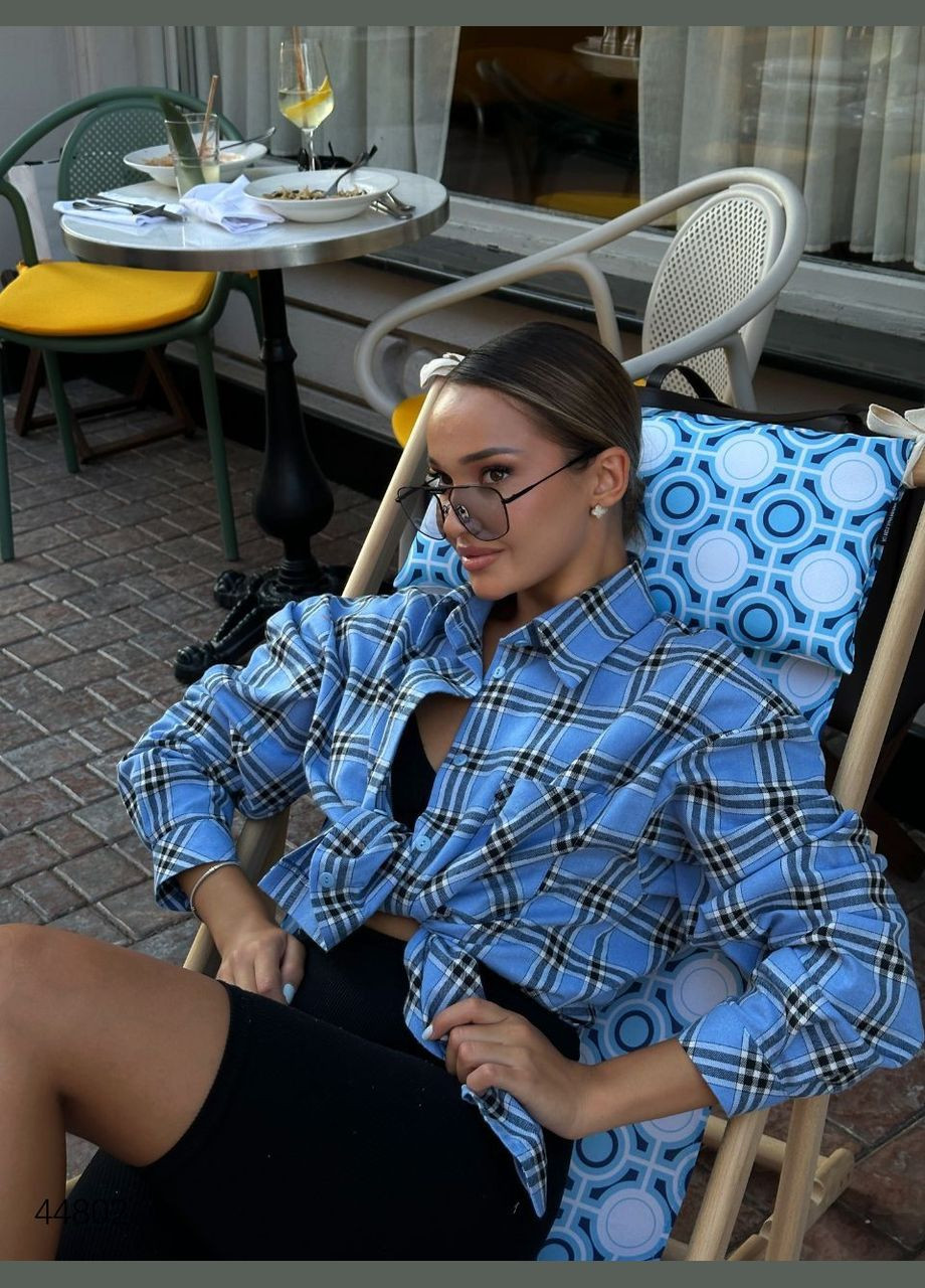 Сорочка жіноча в клітинку Liton (303106629)