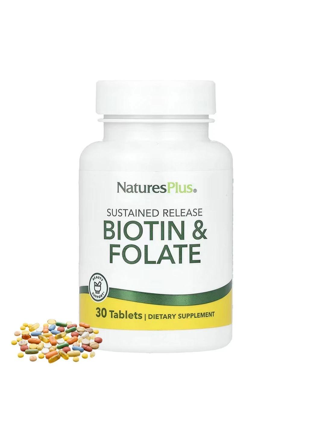 Biotin amp; Folate 30 tabs Nature's Plus (385643957)