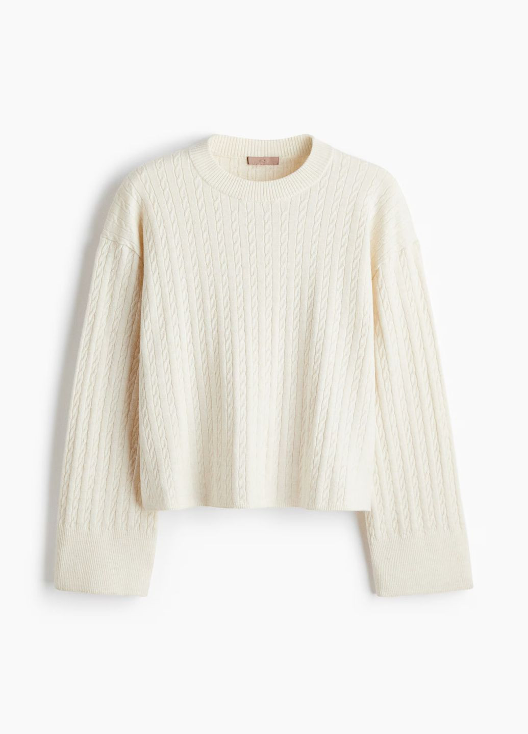 Кремовий демісезонний светр H&M