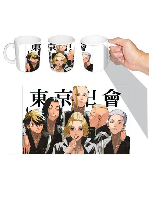 Чашка біла аніме Токійські месники (z1001) No Brand (327005405)