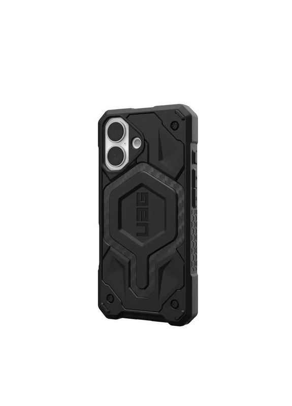 Чохол-накладка Monarch для Apple iPhone 16 Carbon Fiber (114462114242) Urban Armor Gear (370614742)