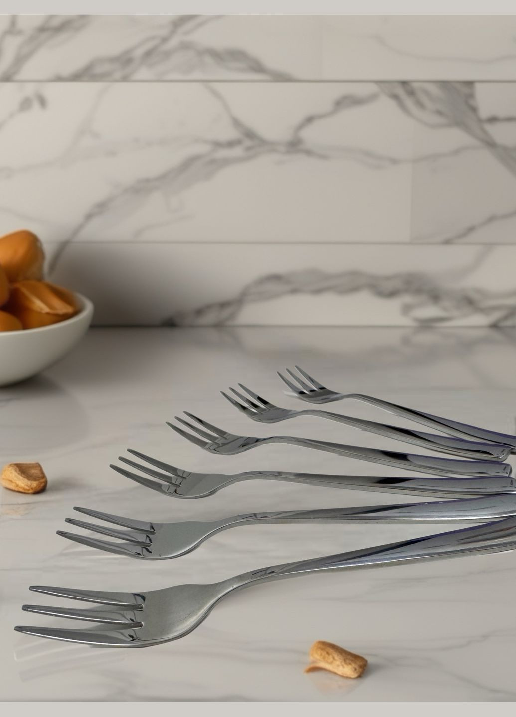 Набір виделок для десерту, 6 шт Pepco (326738843)