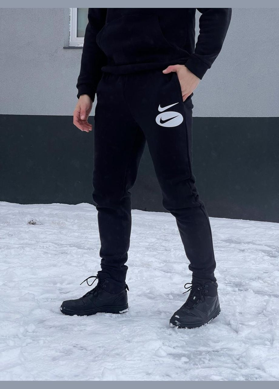 Чоловічий спортивний костюм чорний No Brand (367982258)